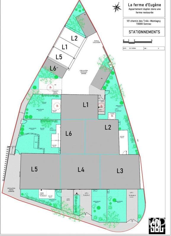 Appartement - 94 m² - 4 pièces