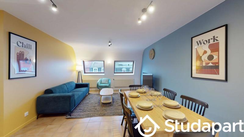 Chambre - 11 m² - 1 pièce