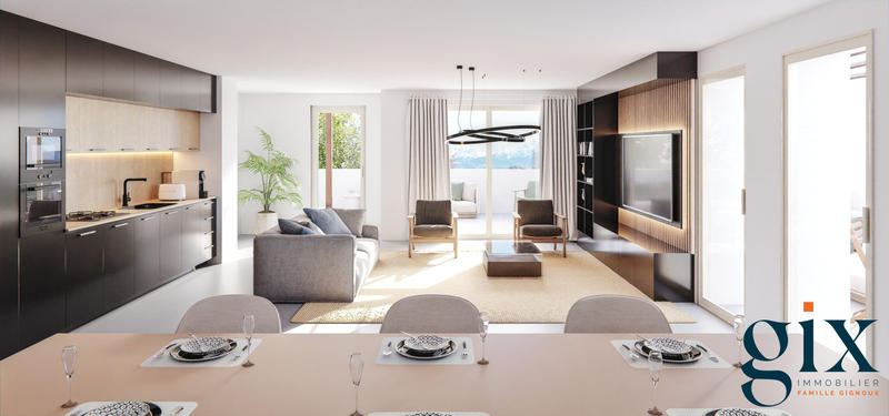 Appartement - 67 m² - 3 pièces