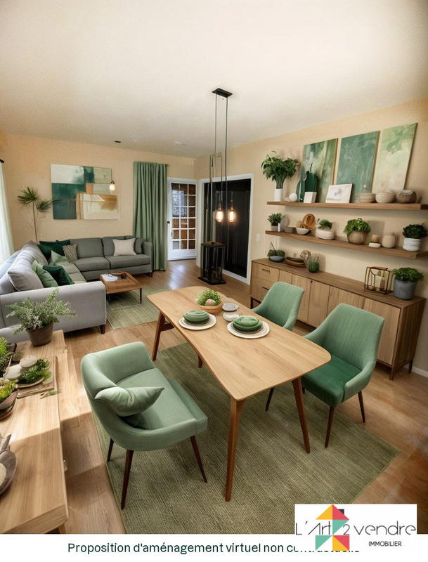 Appartement - 82 m² - 4 pièces