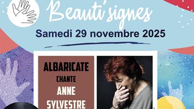 Concert chansigne bilingue Lsf/Français &quot;Albaricate chante Anne Sylvestre&quot;