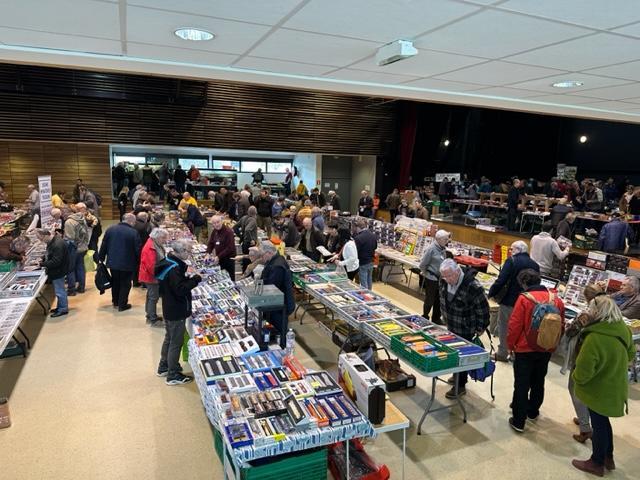 Bourse d'échange de modélisme ferroviaire - exposition de réseau ferroviaire
