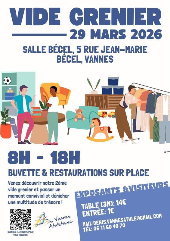 Vide grenier vannes athlétisme