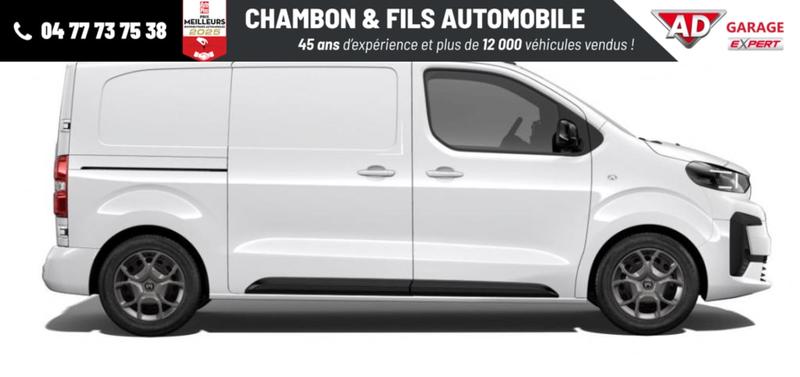 Citroën Jumpy Fourgon m Diesel 150 Ch Eat8 + Pack city connect + habillage bois + 2 portes latérale