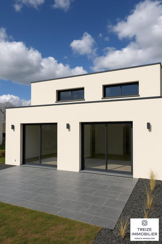 Maison contemporaine - 99 m² - 4 pièces