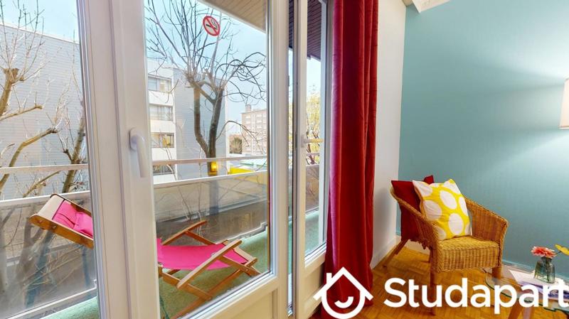 Chambre - 12 m² - 1 pièce