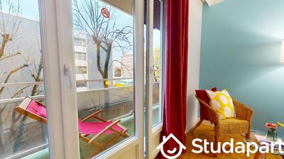 Chambre - 12 m² - 1 pièce