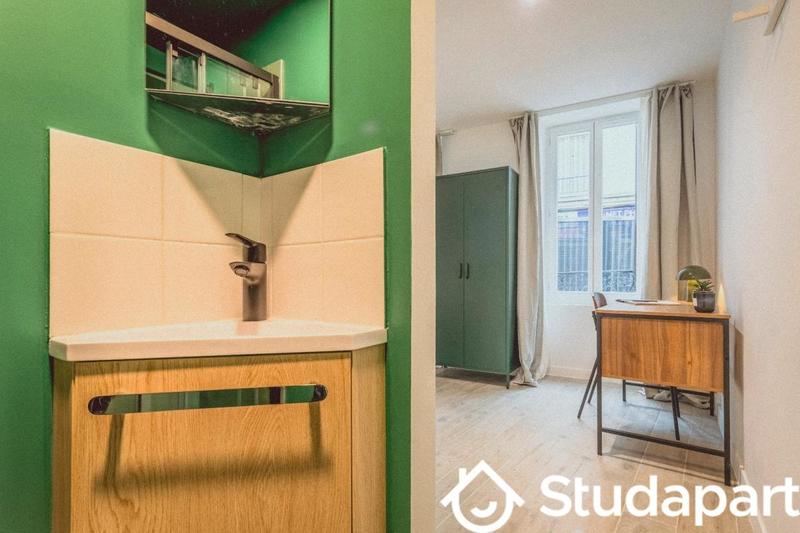 Chambre - 9 m² - 1 pièce