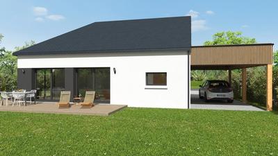 Maison - 92 m² - 5 pièces