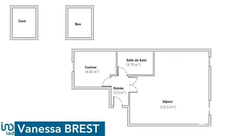 Appartement - 44 m² - 2 pièces