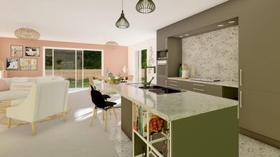 Maison - 105 m² - 4 pièces