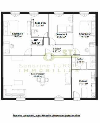 Maison - 126 m² - 5 pièces