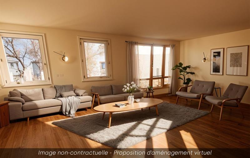 Appartement - 75 m² - 3 pièces