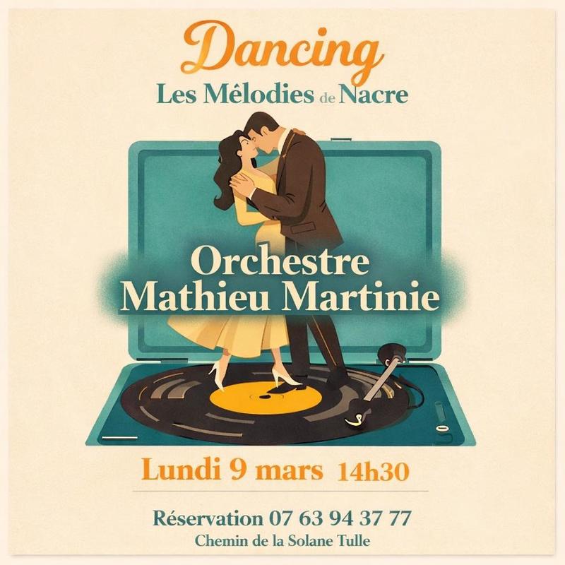 Mélodie de Nacre : Orchestre Mathieu Martinie