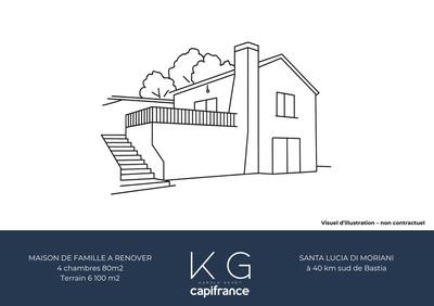 Maison - 80 m² - 5 pièces