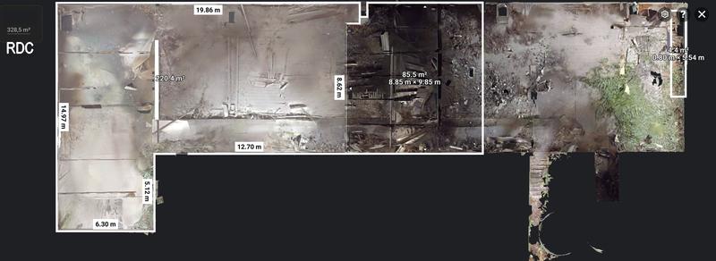 Maison - 900 m² - 1 pièce