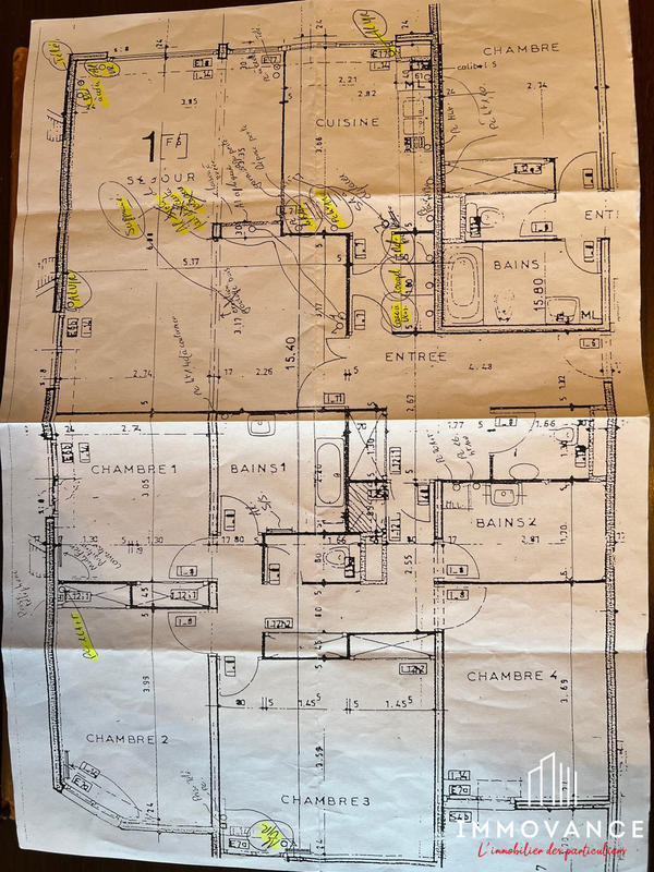 Appartement - 116 m² - 5 pièces
