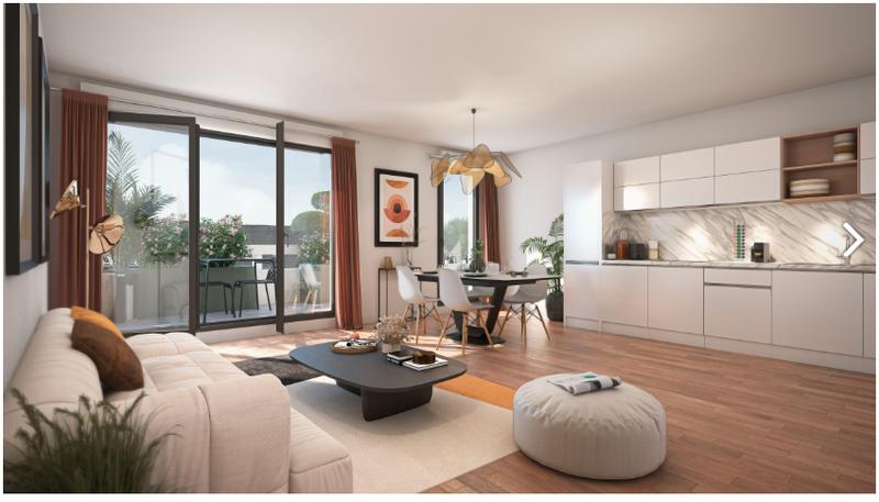 Appartement - 66 m² - 3 pièces