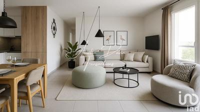 Appartement - 45 m² - 2 pièces