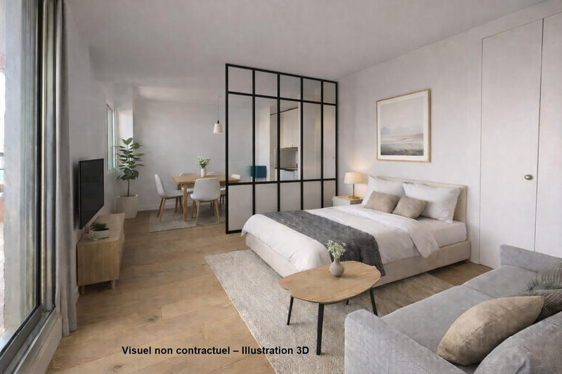 Appartement - 29 m² - 1 pièce