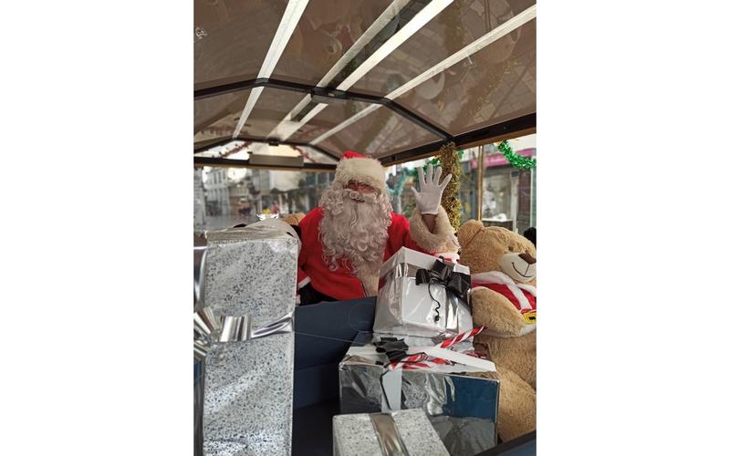 Noël à Pau - les Balades en petit train du père Noël