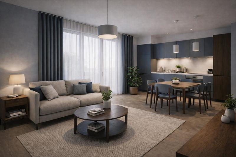 Appartement - 58 m² - 3 pièces