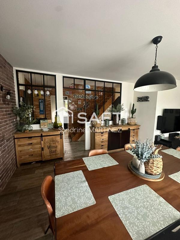 Maison - 125 m² - 7 pièces
