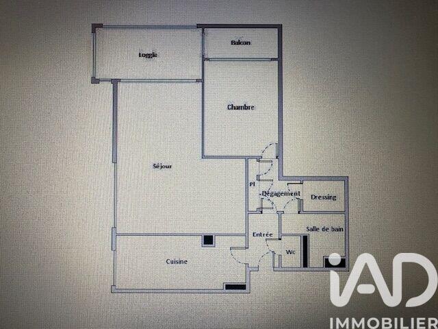 Appartement - 61 m² - 2 pièces