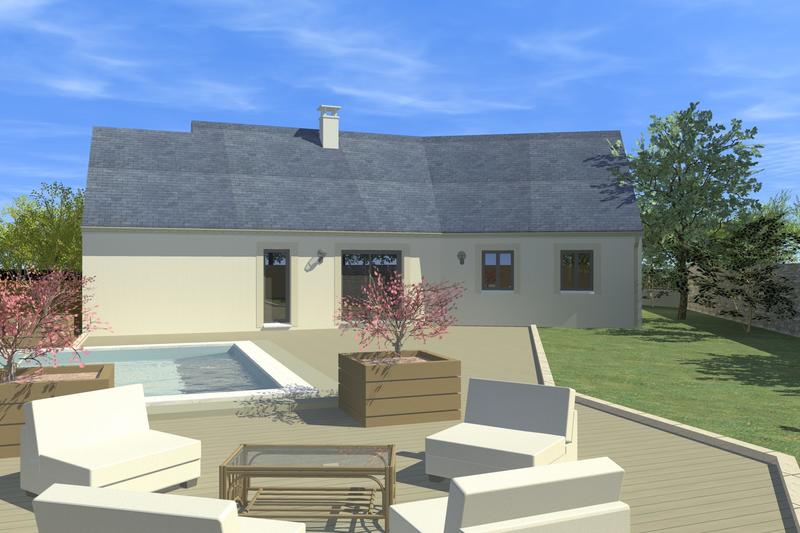 Maison - 88 m² - 6 pièces