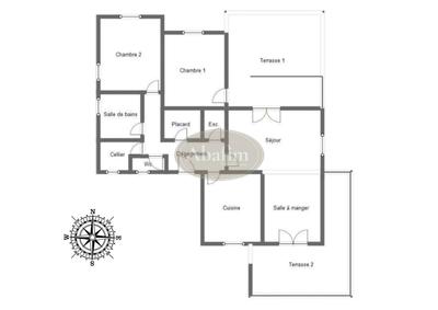 Maison - 110 m² - 5 pièces