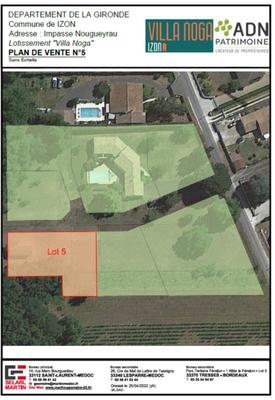 Terrain constructible - 844 m²