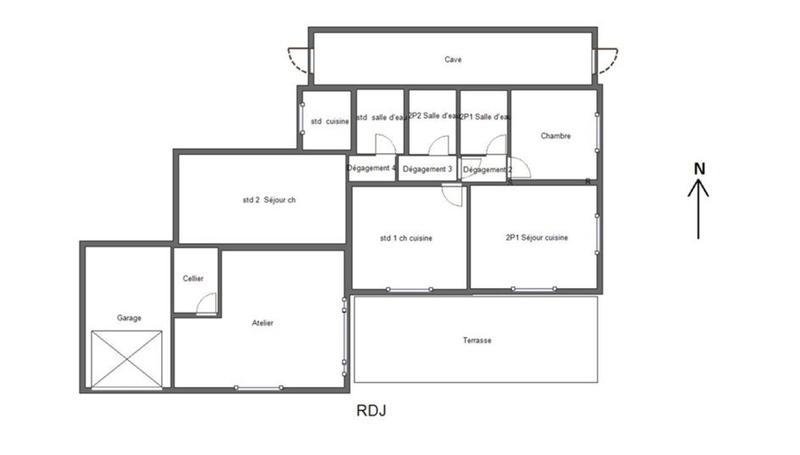 Maison - 217 m² - 9 pièces