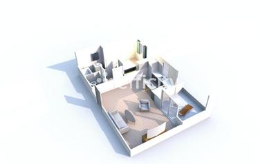 Appartement - 54 m² - 2 pièces