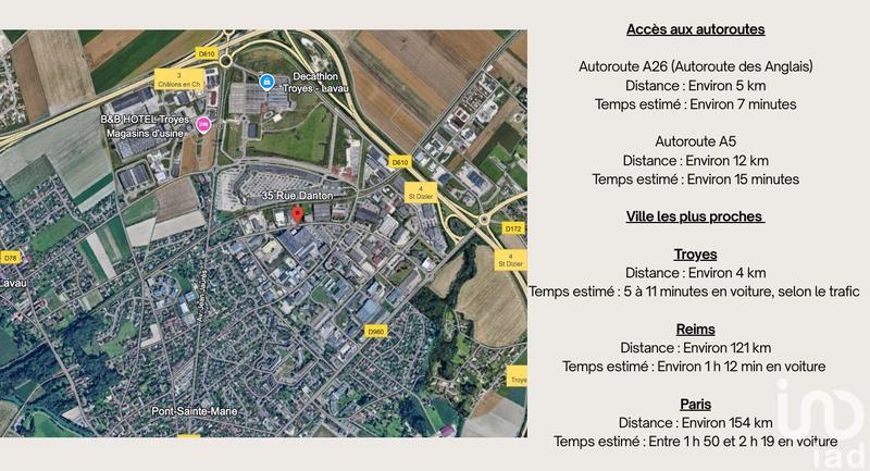 Local commercial - 8 434 m²