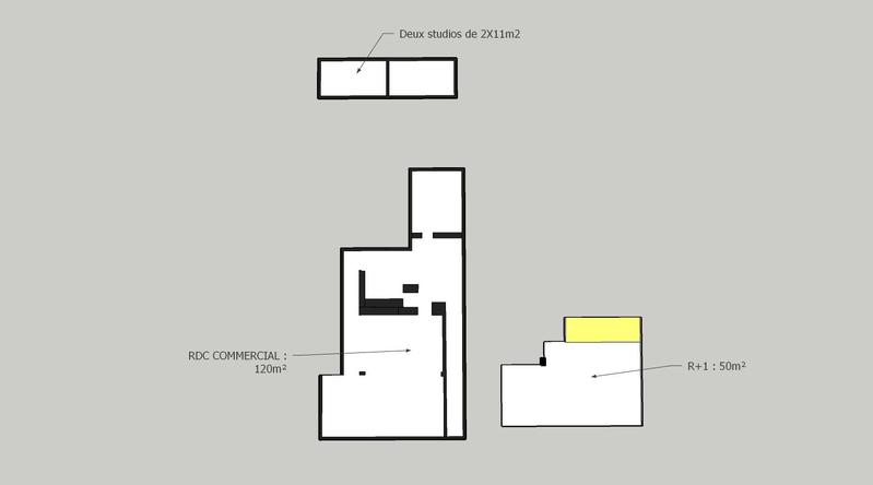 Local commercial - 192 m²