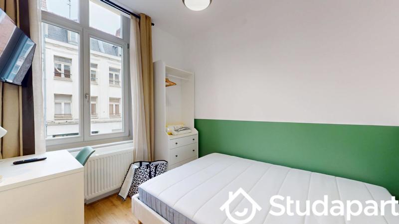 Chambre - 11 m² - 1 pièce