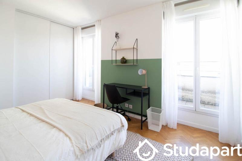 Chambre - 11 m² - 1 pièce