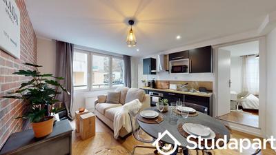 Chambre - 9 m² - 1 pièce