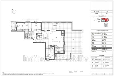 Appartement - 113 m² - 5 pièces