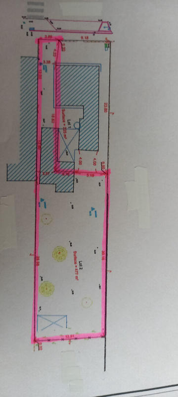 Terrain - 477 m²