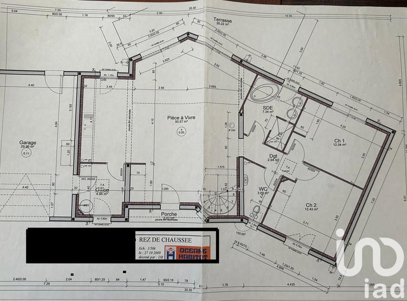 Maison - 119 m² - 5 pièces