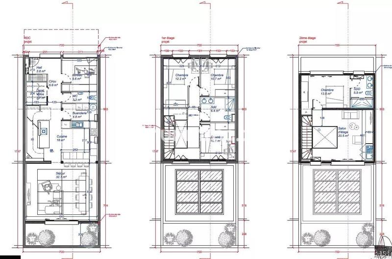 Maison - 158 m² - 7 pièces