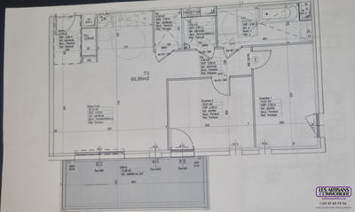 Appartement - 66 m² - 3 pièces