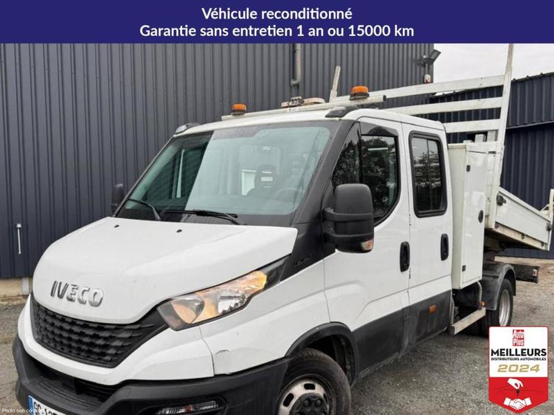 Iveco Daily 35c14 Benne Coffre Double Cabine 6 places