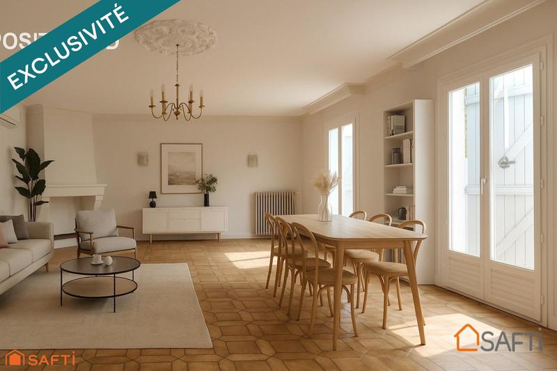 Maison - 122 m² - 5 pièces