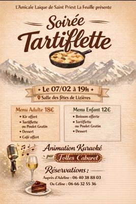 Soirée Tartiflette et Karaoké