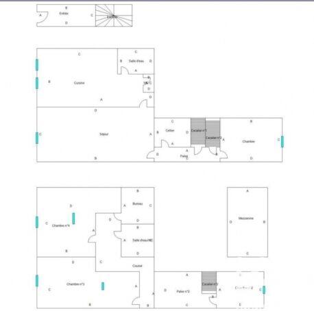 Maison de village - 137 m² - 5 pièces