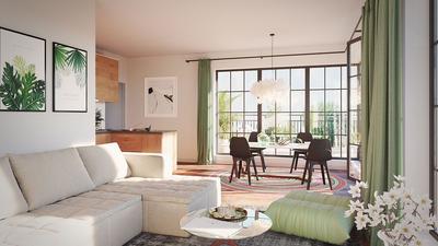 Appartement - 77 m² - 4 pièces