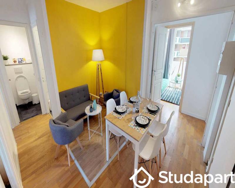 Chambre - 40 m² - 1 pièce