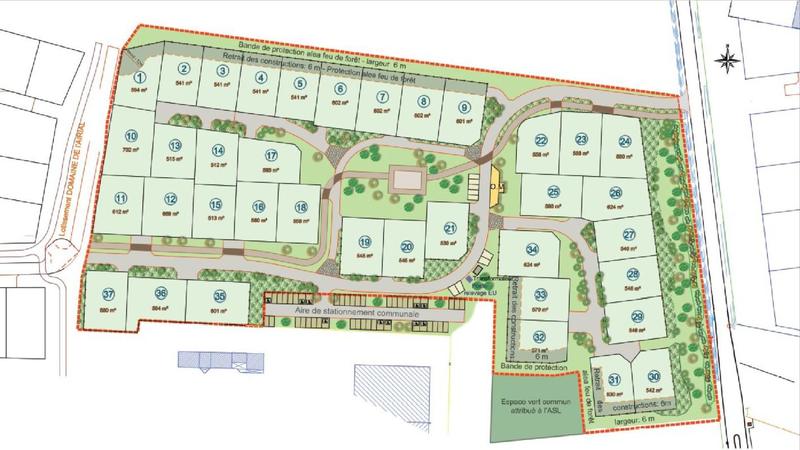 Terrain constructible - 580 m²